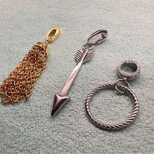 Gold and Silver Necklace/ Bracelet Charms